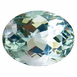 4.39ct Top Quality 100%Natural Blue Aquamarine Oval (GEM-19631)