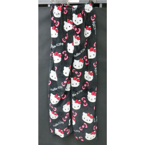 Hello Kitty Plush Pajama Pants Size Small