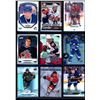 Image 1 : Lot of 9 Various Hockey Inserts or Rookie Cards Various Teams & Players
