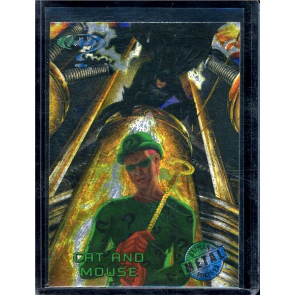 1995 Fleer Metal Batman Forever #21 Cat and Mouse