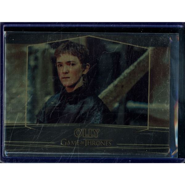 2017 Rittenhouse Game of Thrones Valyrian Steel Gold #45 Olly 41/100