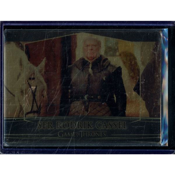 2017 Rittenhouse Game of Thrones Valyrian Steel Gold #55 Ser Rodrik Cassel 61/100
