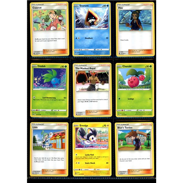 Lot Of 18 Various Pokemon Collector Cards