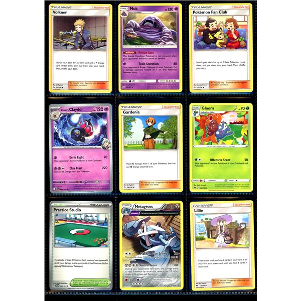 Lot Of 18 Various Pokemon Collector Cards