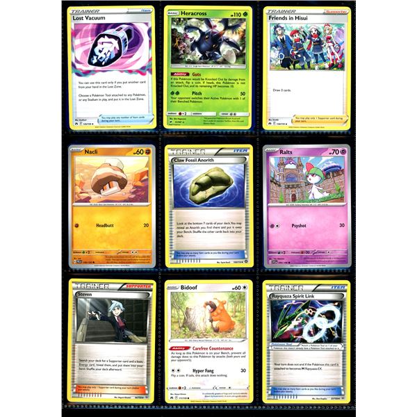 Lot Of 18 Various Pokemon Collector Cards