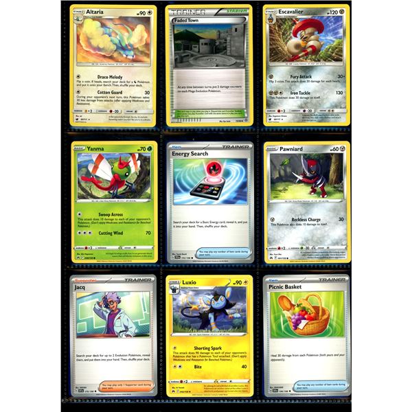 Lot Of 18 Various Pokemon Collector Cards