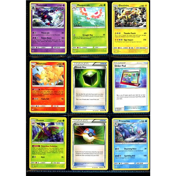Lot Of 18 Various Pokemon Collector Cards