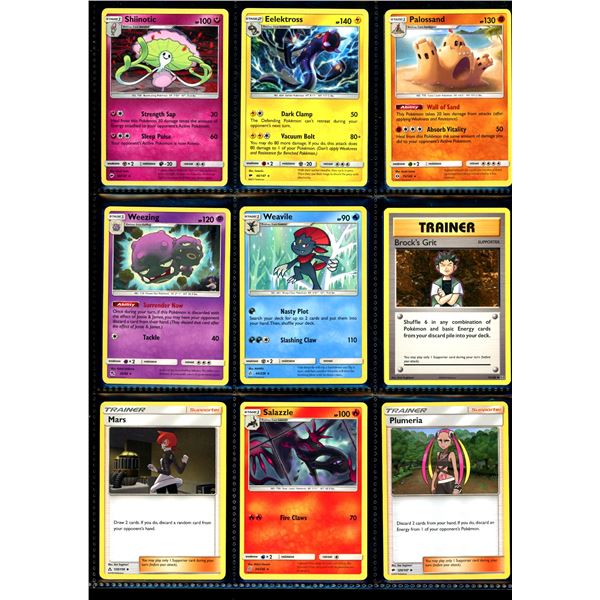 Lot Of 18 Various Pokemon Collector Cards
