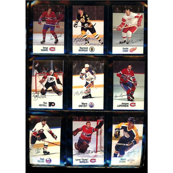 1988-89 Esso All-Stars Hockey Lot of 9 Cards Various Players & Teams