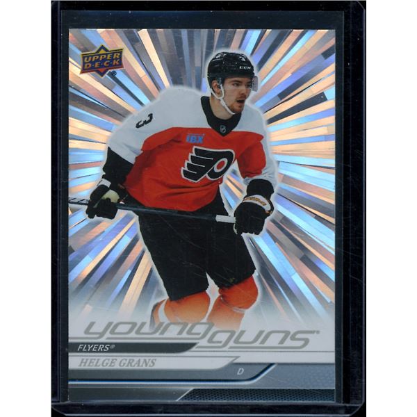 2024-25 Upper Deck Outburst Silver #722 Helge Grans YG