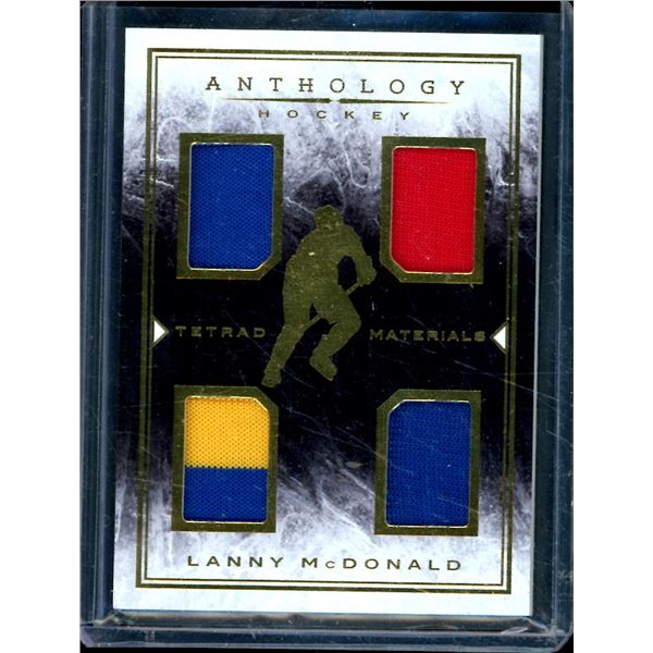 2015-16 Panini Anthology Tetrad Materials #40 Lanny McDonald 155/199