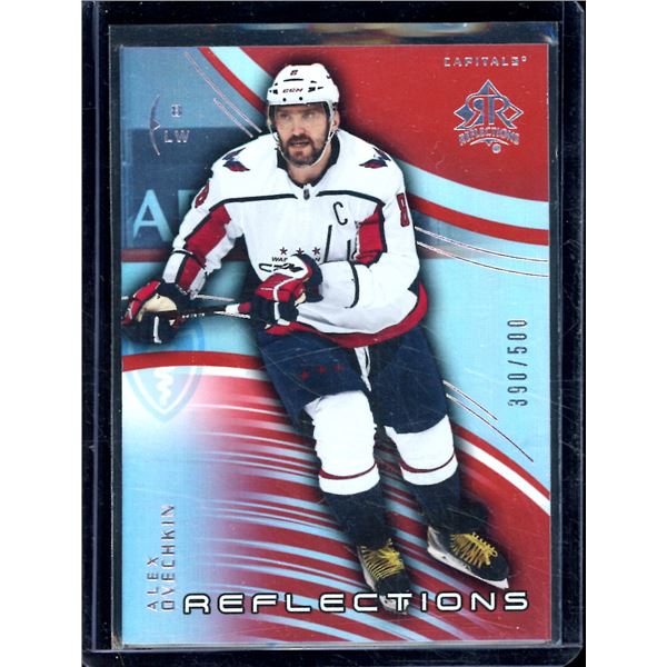 2020-21 Upper Deck Triple Dimensions Reflections Ruby #48 Alex Ovechkin 390/500