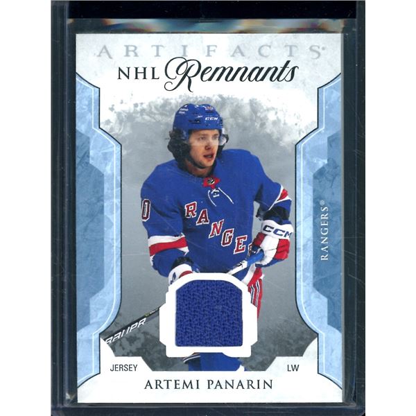 2023-24 Artifacts NHL Remnants #NRAP Artemi Panarin