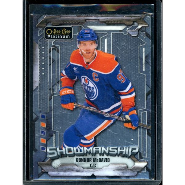 2024-25 O-Pee-Chee Platinum Showmanship #S12 Connor McDavid