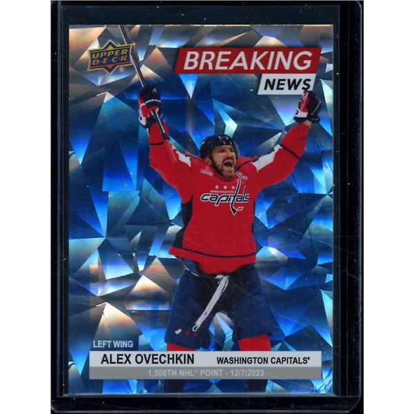 2024-25 Upper Deck Breaking News #BN3 Alex Ovechkin