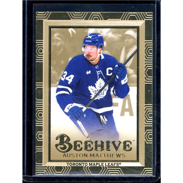 2024-25 Upper Deck Beehive Gold #BH30 Auston Matthews