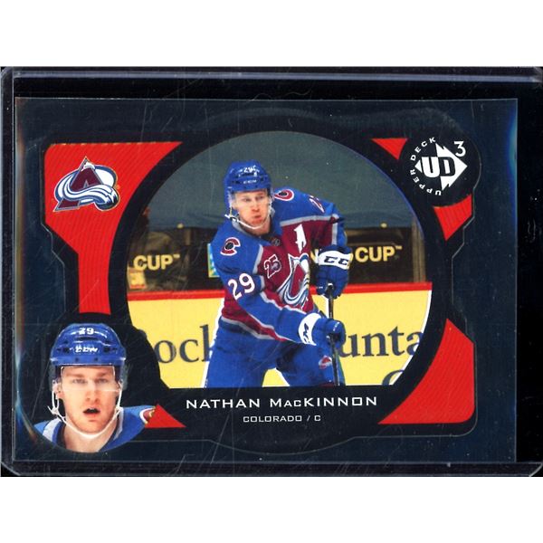 2020-21 Upper Deck UD3 Gold #UD31 Nathan MacKinnon 14/100 BV $80