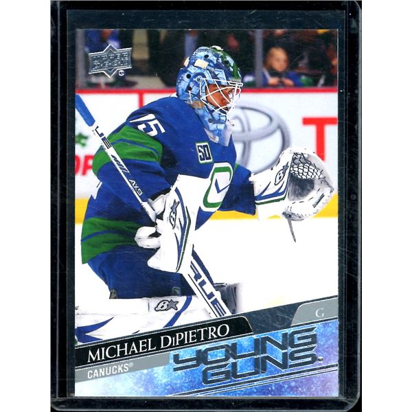2020-21 Upper Deck #206 Michael DiPietro YG RC
