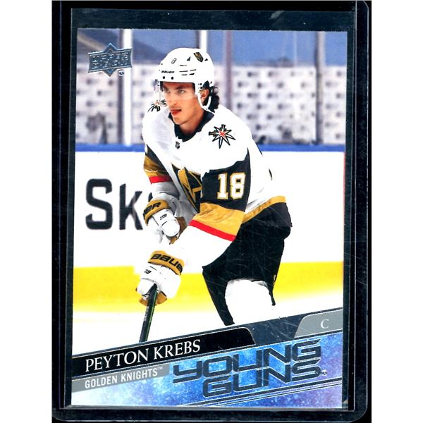 2020-21 Upper Deck #239 Peyton Krebs YG RC