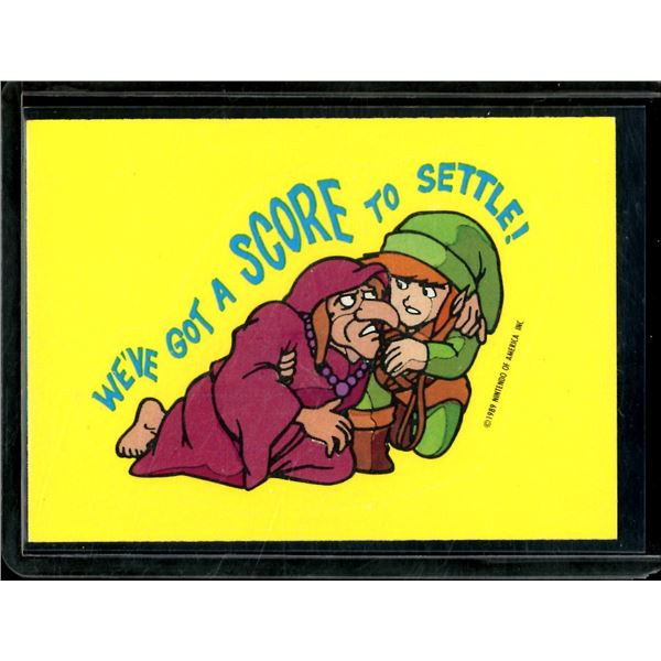 1989 O-Pee-Chee Nintendo #27 We've Got a Score to Settle