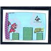 Image 1 : 1989 Nintendo Scratch Off Card Mario II Screen 1 Card Not Scratched