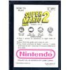 Image 2 : 1989 Nintendo Scratch Off Card Mario II Screen 1 Card Not Scratched