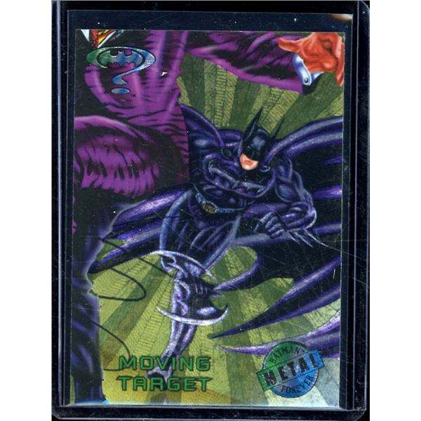 1995 Fleer Metal Batman Forever #64 Moving Target