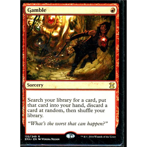 Magic the Gathering Gamble Eternal Masters