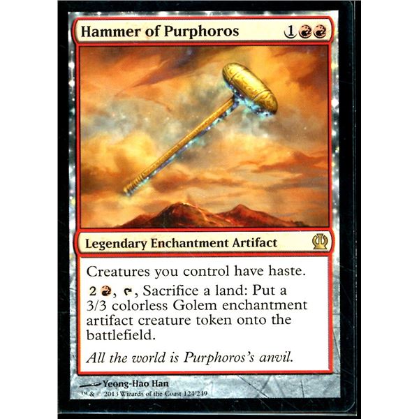 Magic the Gathering Hammer of Purphoros Theros