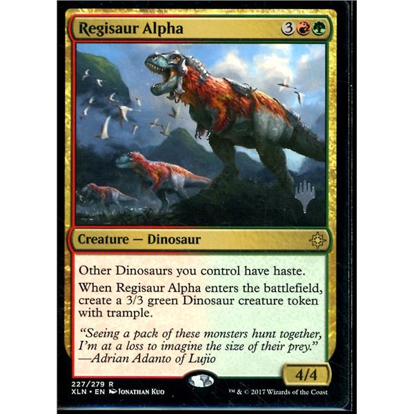 Magic the Gathering Regisaur Alpha Ixalan