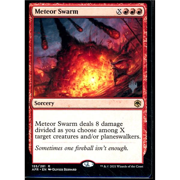 Magic the Gathering Meteor Swarm Adventures in the Forgotten Realms