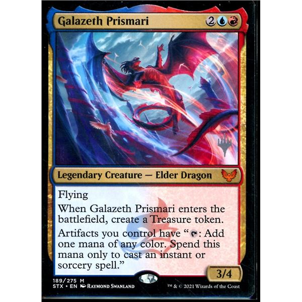 Magic the Gathering Galazeth Prismari Strixhaven School of Mages