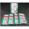 Image 1 : 5 Sealed Packs 1992 Fleer Baseball Trading Cards 17 Cards Per Pack