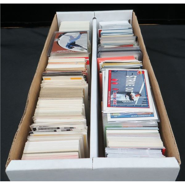 1600 Count Box Of Donated Sports Cards Various Years, Teams & Players