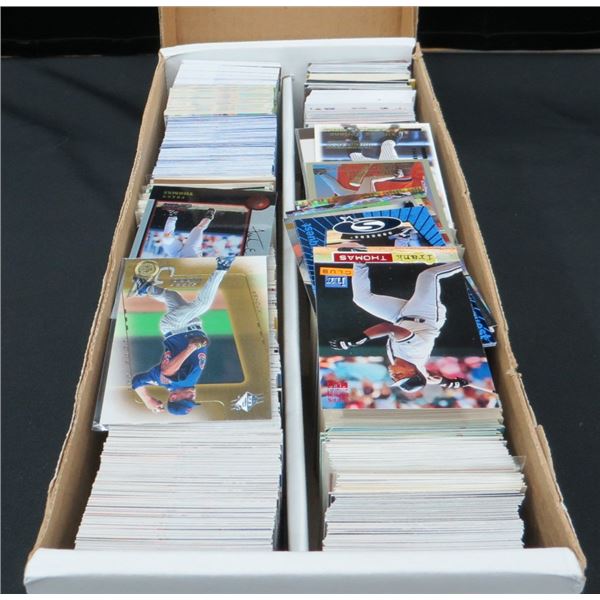 1600 Count Box Of Donated Sports Cards Various Years, Teams & Players