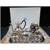 Image 1 : Vintage EP on Copper Serving Set With Tray & Water Pitcher