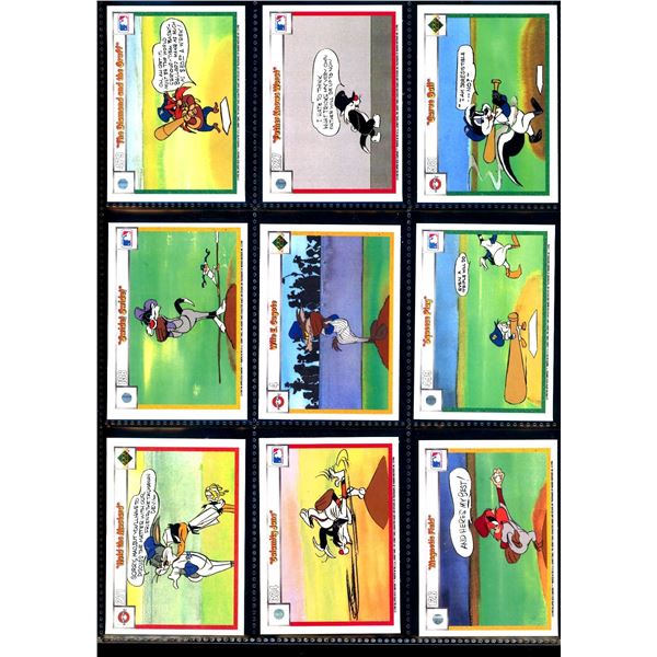 Lot Of 9 Various Looney Tunes Comic Ball Cards
