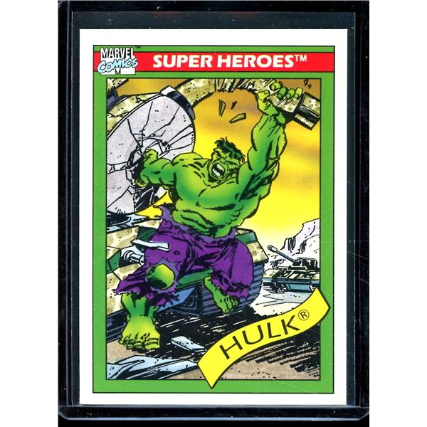 1990 Impel Marvel Universe I #3 Hulk