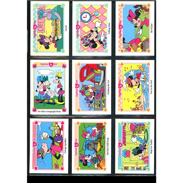Lot Of 9 Minnie N Me Collector Cards