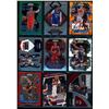 Image 1 : Lot of 9 Various Basketball Inserts and Rookie Collector Cards