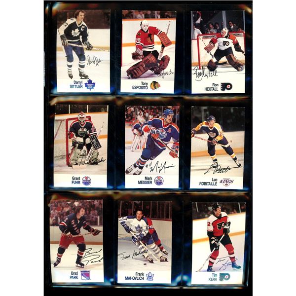 1988-89 Esso All-Stars Hockey Lot of 9 Cards Various Players & Teams