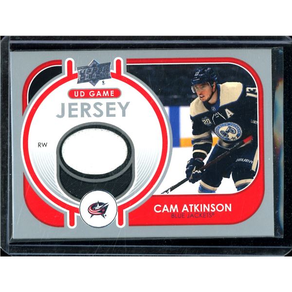 2021-22 Upper Deck Game Jerseys #GJCA Cam Atkinson