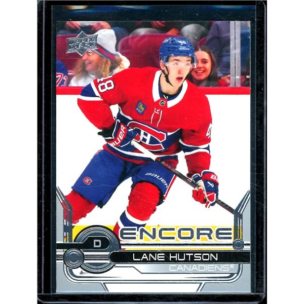 2024-25 Upper Deck Encore #E24 Lane Hutson