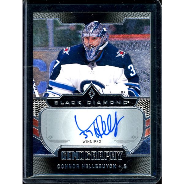 2018-19 Black Diamond Gemography #GCH Connor Hellebuyck BV $70