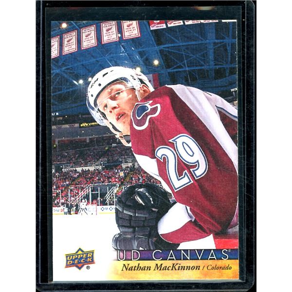 2017-18 Upper Deck Canvas #C23 Nathan MacKinnon