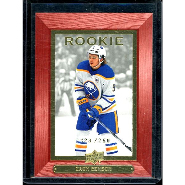 2023-24 Upper Deck '03-04 Beehive Red #BH43 Zach Benson 123/250