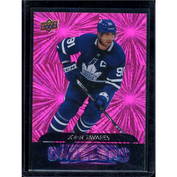 2020-21 Upper Deck Dazzlers Pink #DZ93 John Tavares