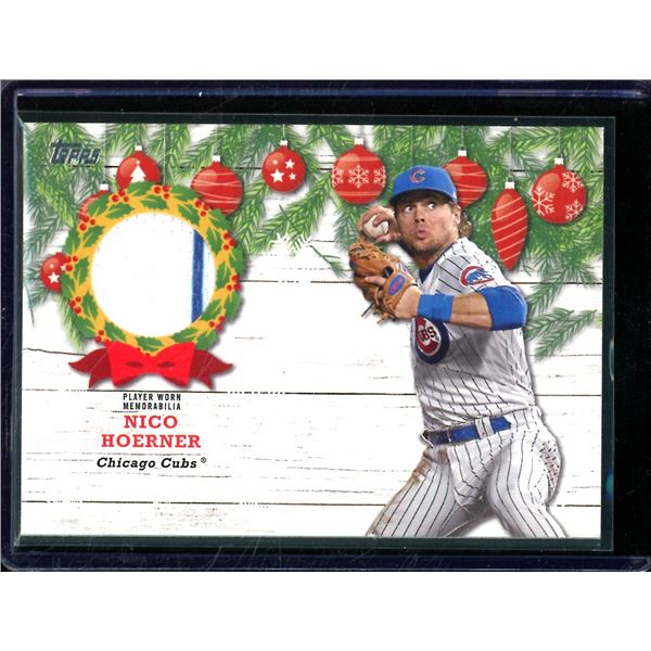 2022 Topps Holiday Relics #WRCNH Nico Hoerner