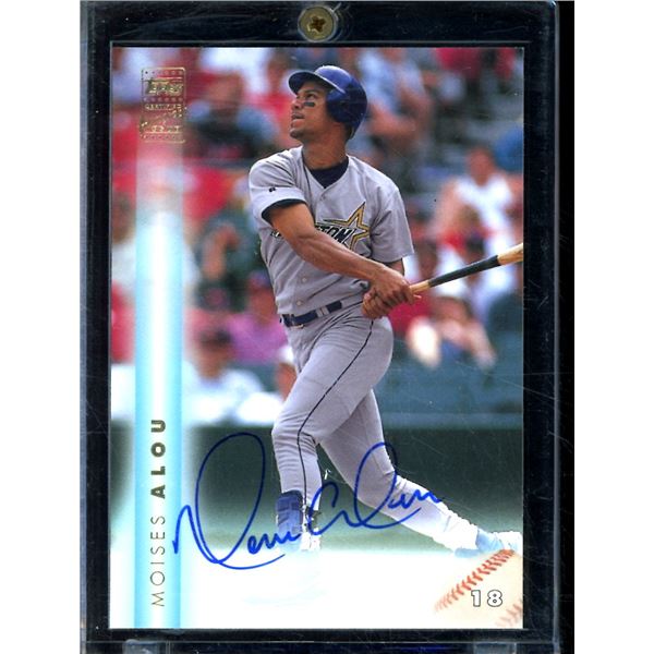 1999 Topps Autographs #A9 Moises Alou