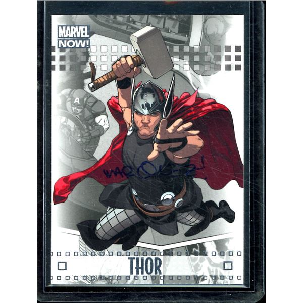2013 Marvel THOR Upper Deck Autographed card #94A David Marquez BV $80